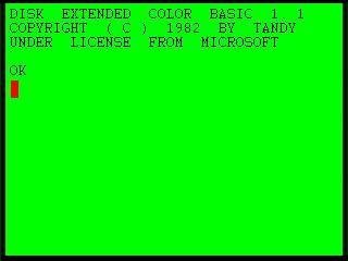 Radio Shack/Tandy Color Computer,  Disk Extended Color Basic 1.1
